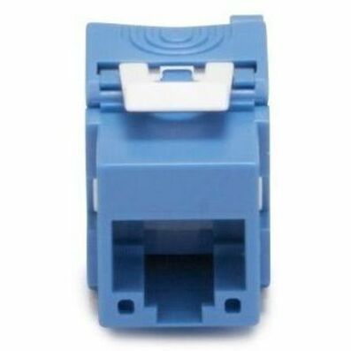 KEYSTONE CAT6A, UTP, BLUE, TOOL-LESS. BAG.