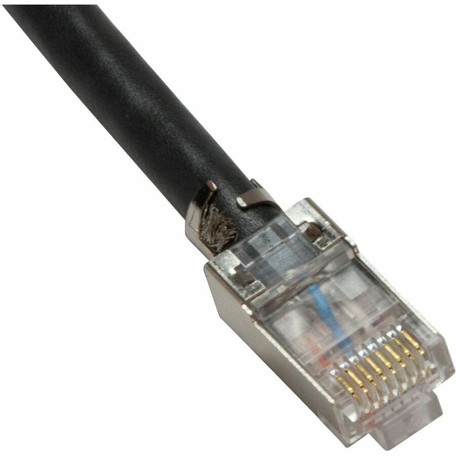 RJ45 CAT6A/7, STP, SOLID/STRANDED, 28-26 AWG. 100PC/BAG.