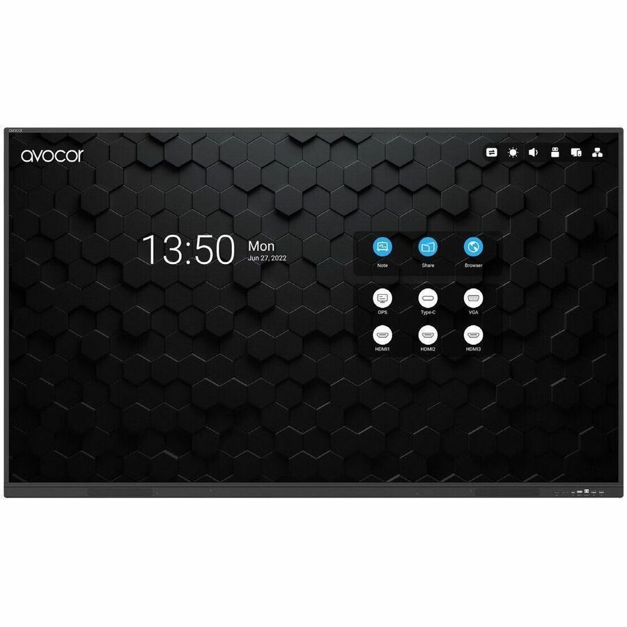 S-Series 65in 4k Ir LED Interactive Display, Edla
