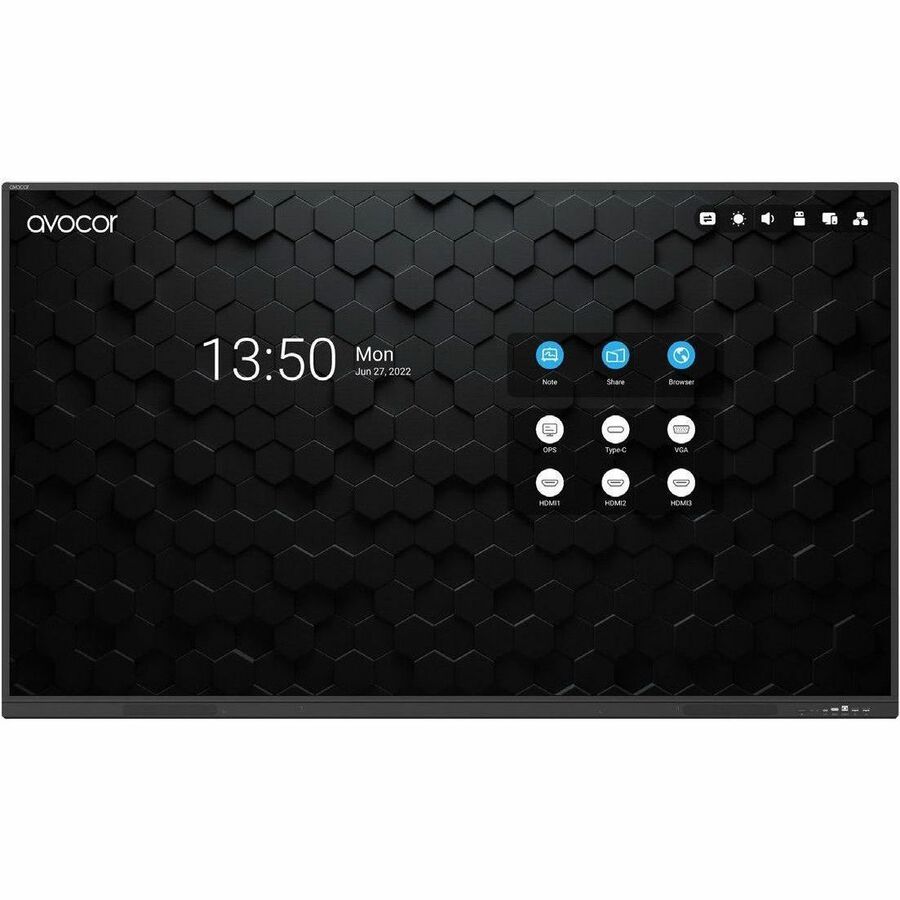 S-Series 86in 4k Ir LED Interactive Display, Edla