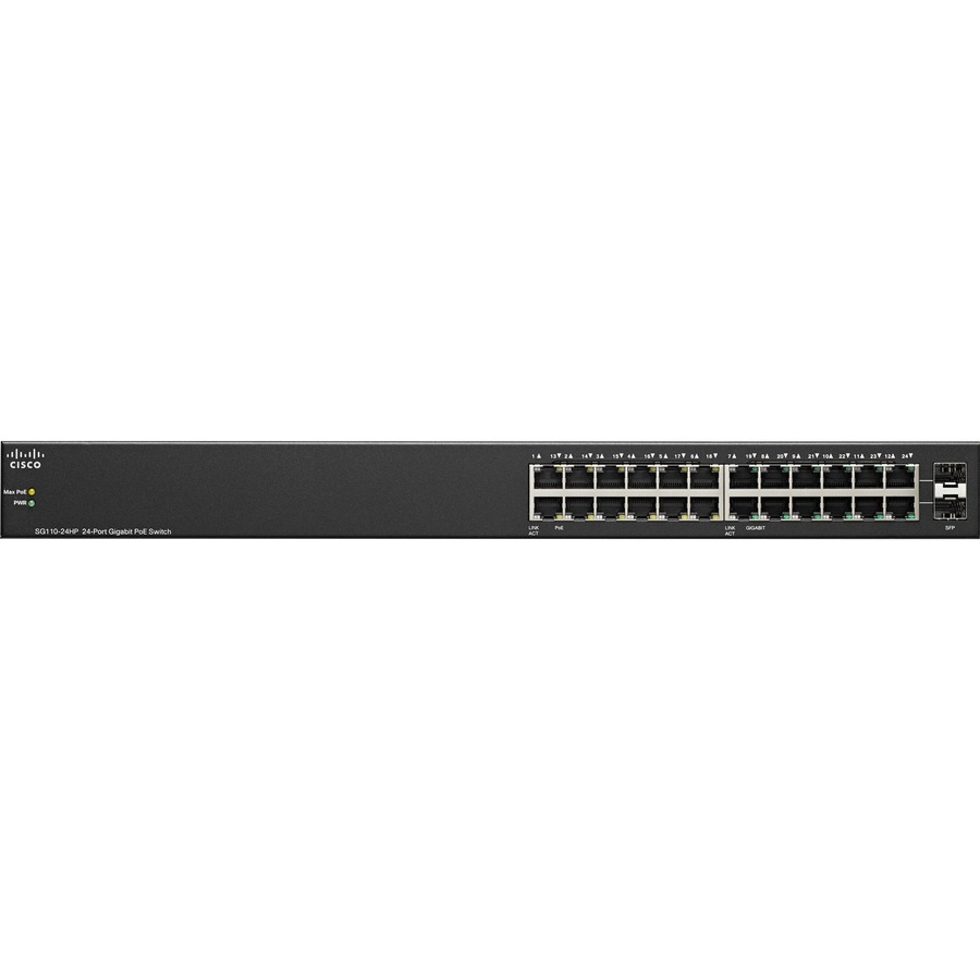 SG110-24HP 24-PORT POE GIGABIT SWITCH REMANUFACTURED
