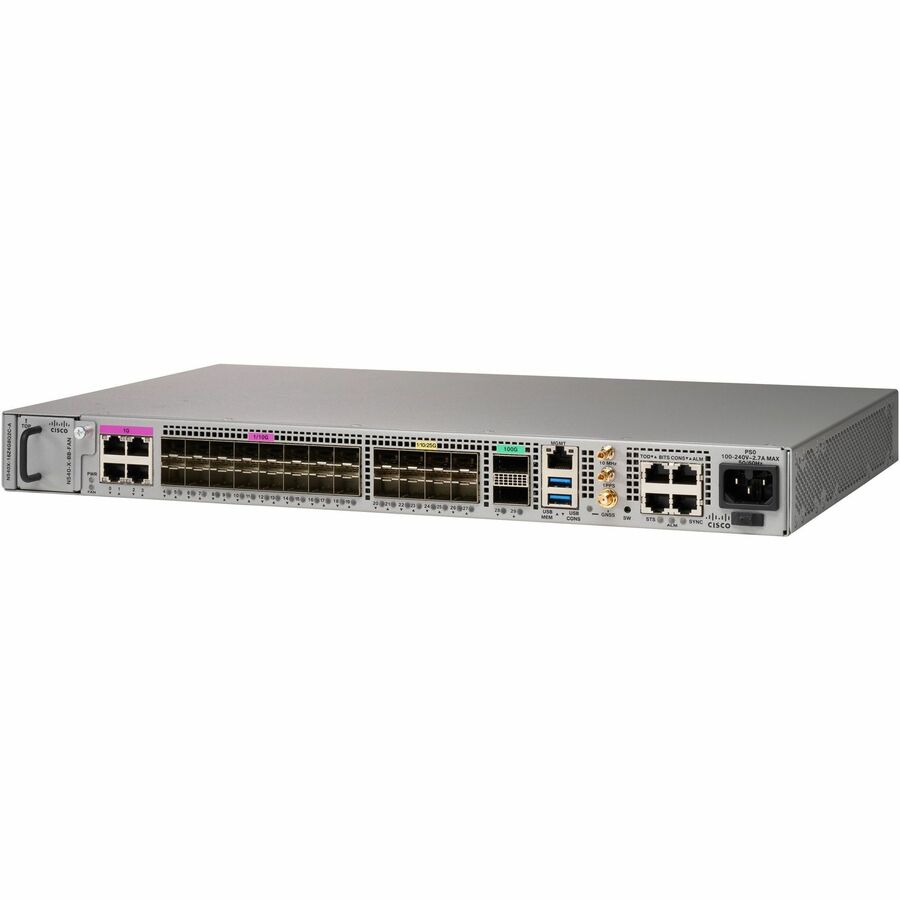 NCS 540 16X10G+4X1G CU+8X25G+2X100G AC REMANUFACTURED