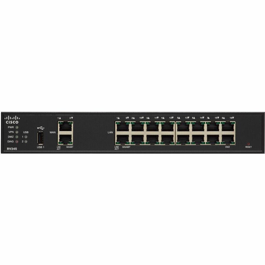 CISCO RV345 DUAL WAN GIGABIT VPN ROUTER REMANUFACTURED