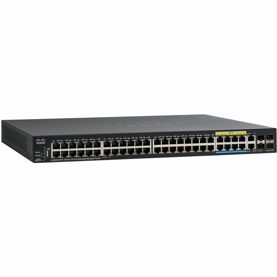 48-PORT 5G POE STACKABLE MANAGED SWITCH REMANUFACTURED