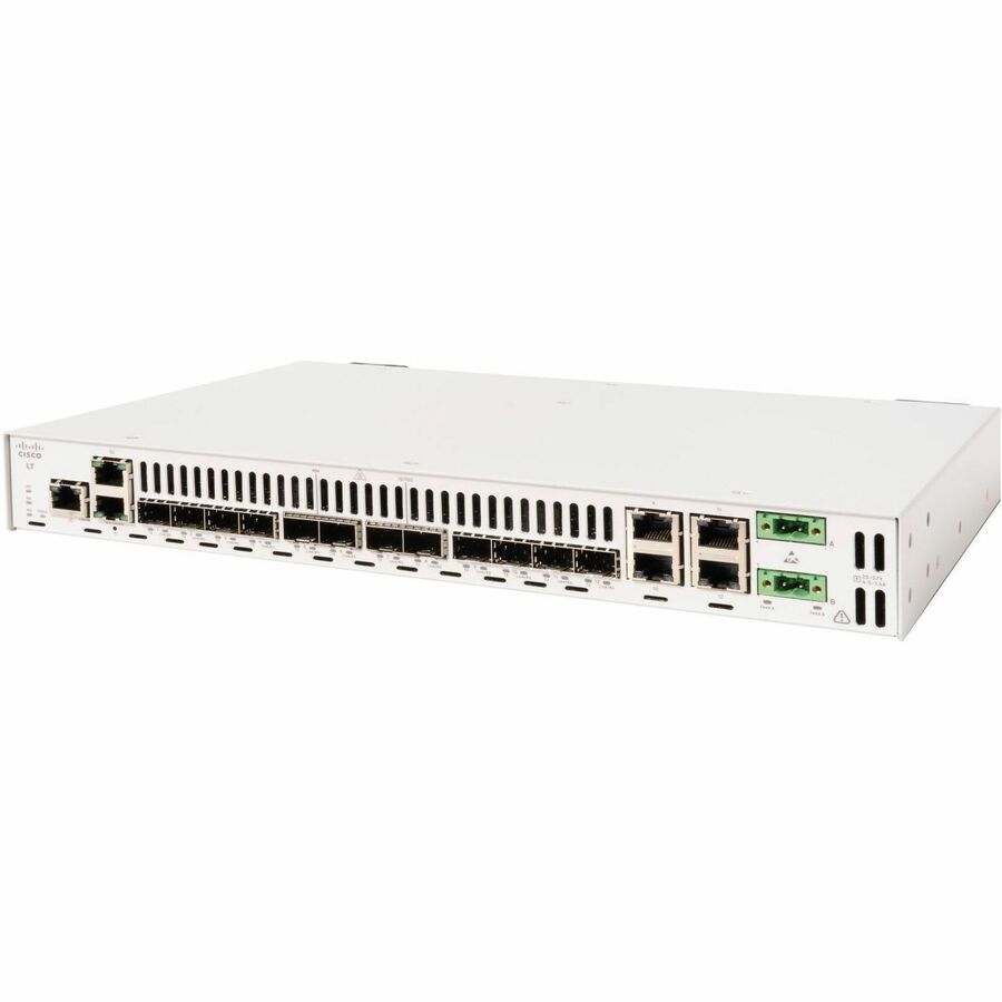 LT 4XRJ-45 + 4XSFP+ DUAL DC POWER SUPPLY HARDENED