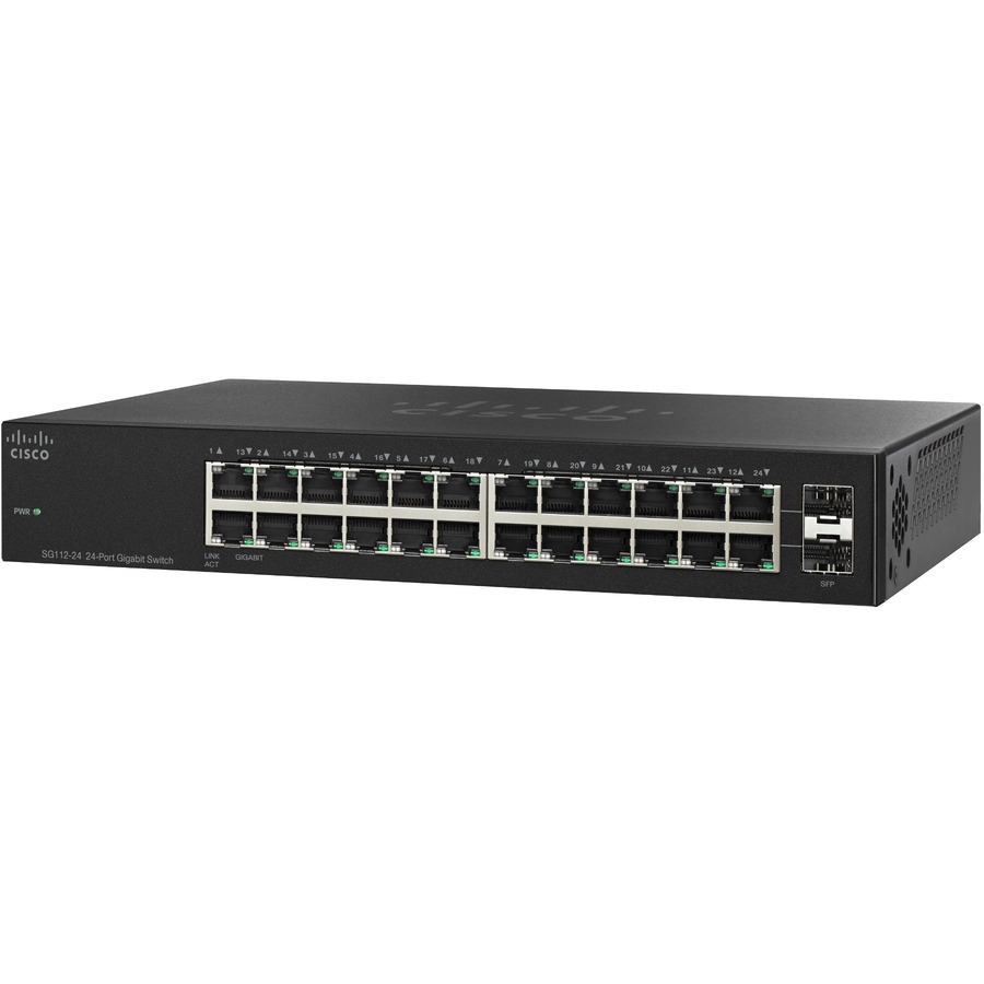 SG112-24 COMPACT 24-PORT GIGABIT SW REMANUFACTURED