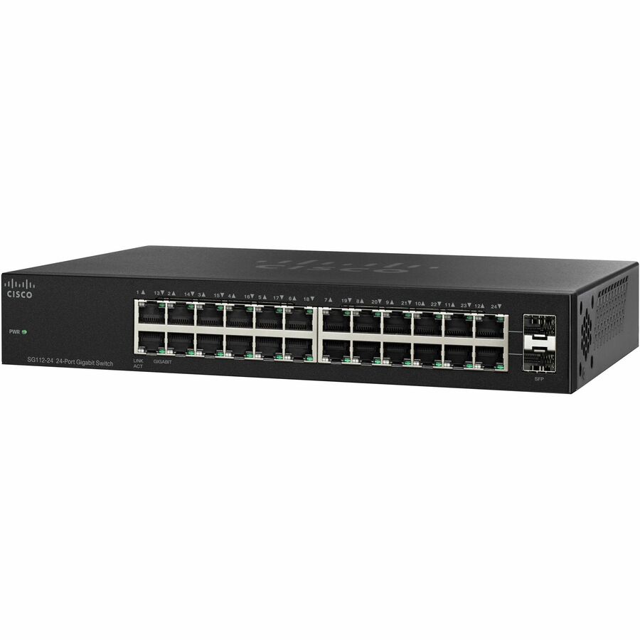 SG112-24 COMPACT 24-PORT GIGABIT SWITCH REMANUFACTURED
