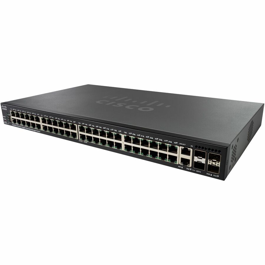 CISCO SG350X-48 48-PORTGIGABITSTACKABLESWITCH REMANUFACTURED