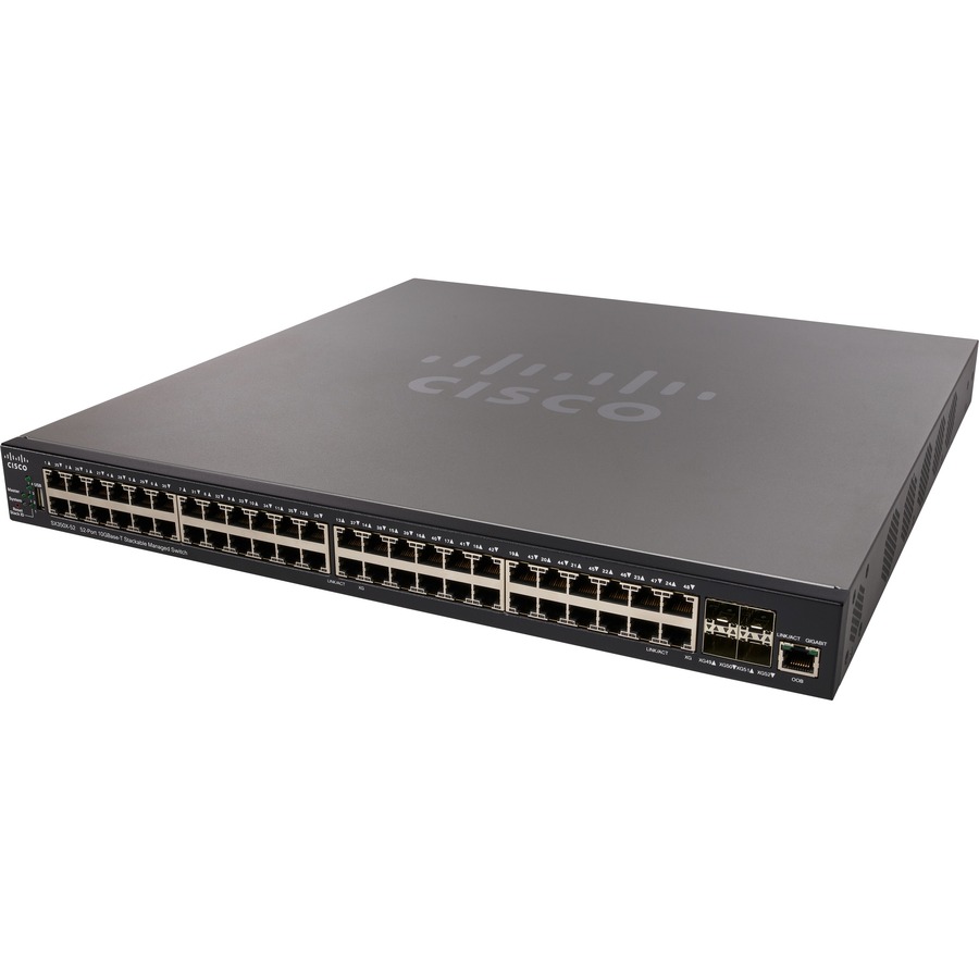 52-PORT 10GBASE-T STACKABLE MANAGED SWITCH REMANUFACTURED