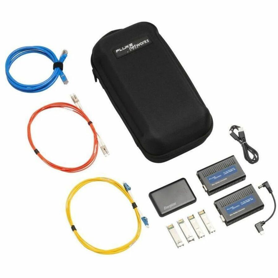 Fluke Electronics Core Fmc-10glinkiq Fiber Kit 1g/10g
