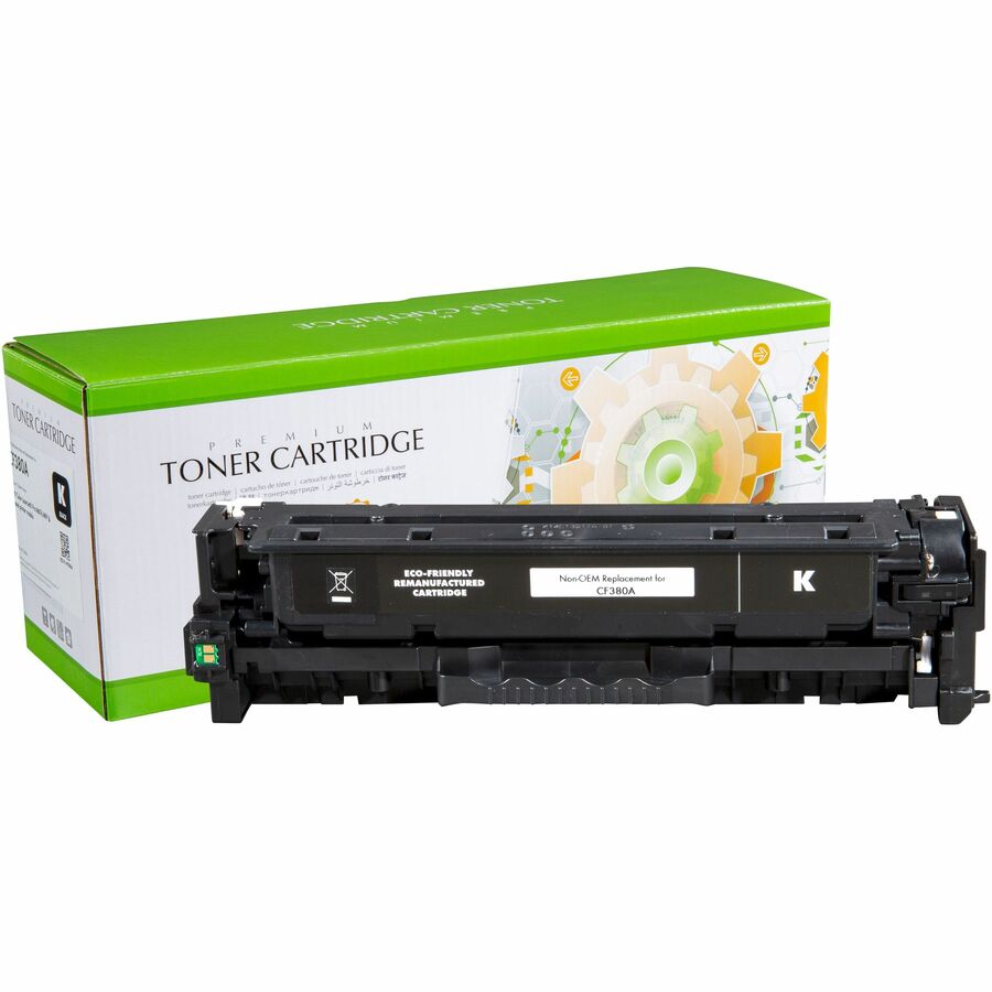 STATIC CONTROL REMAN FOR HP CF380A 312A BLACK CARTRIDGE FOR USE IN COLOR LASERJE