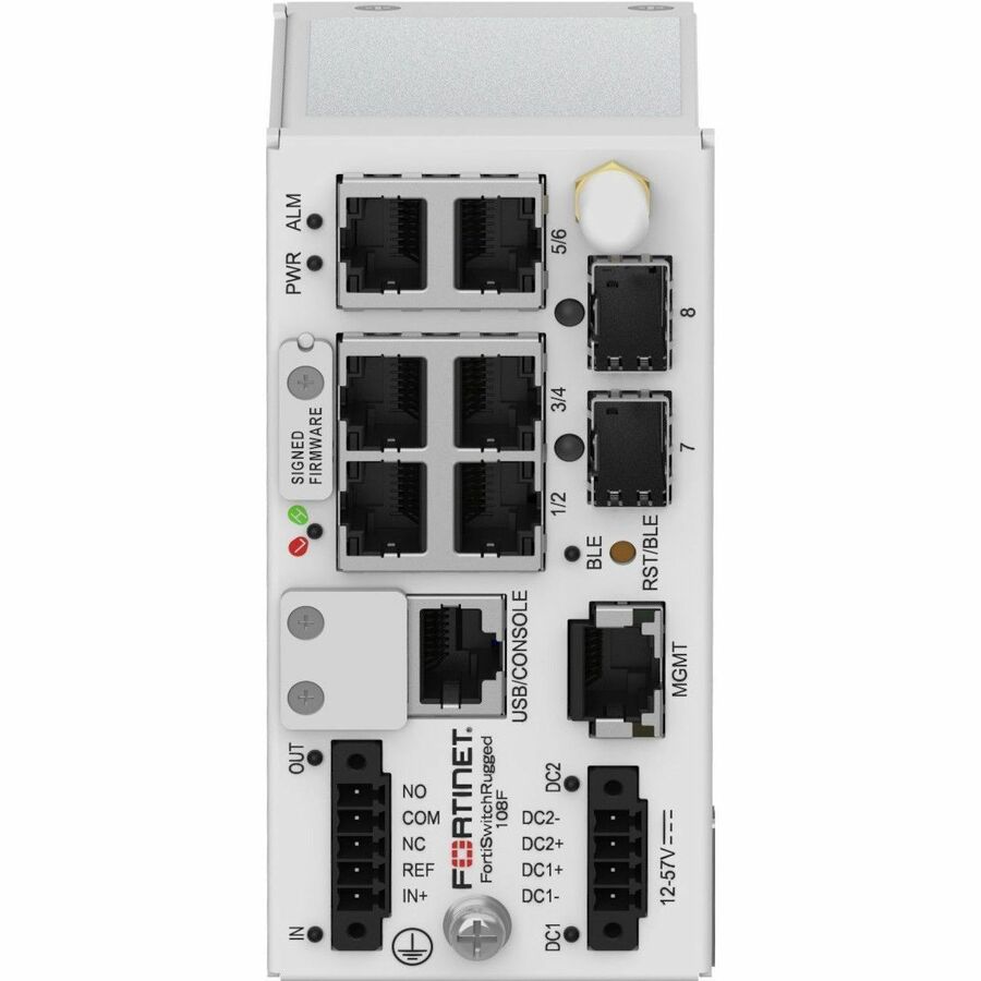FORTISWITCHRUGGED-108F LAYER 2 RUGGEDIZED FORTIGATE SWITCH CONTROLLER COMPATIBLE