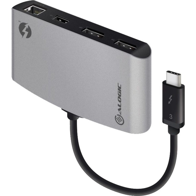 ALOGIC THUNDERBOLT 3 DUAL DISPLAY PORTABLE DOCKING STATION
