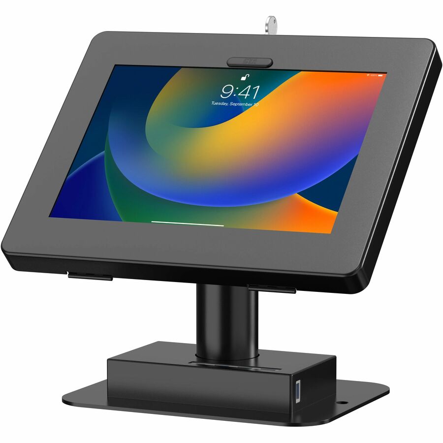 INTEGRATED USB 3.0 HUB DESK MOUNT WITH UNIVERSAL SECURITY ENCLOSURE