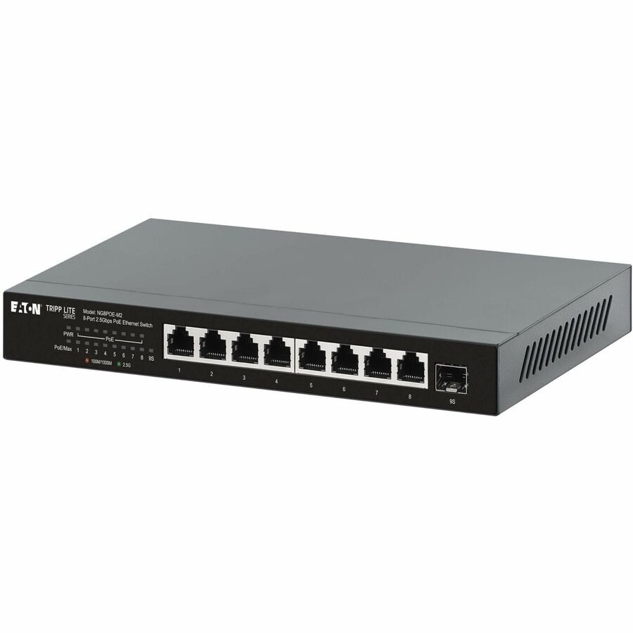EATON TRIPP LITE SERIES DESKTOP GIGABIT ETHERNET UNMANAGED SWITCH, POE+ PASS-THR