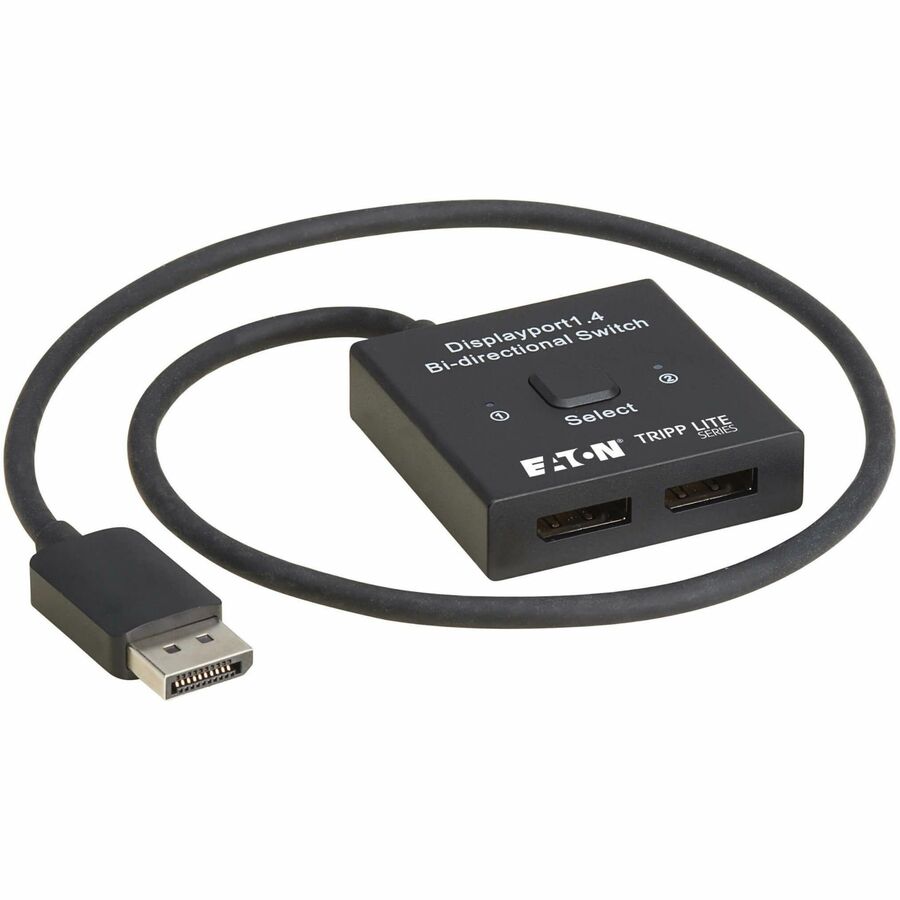 TRIPP LITE SERIES 2X1 BI-DIRECTIONAL DISPLAYPORT SWITCH 4K120HZ OR 8K30HZ HDR HD