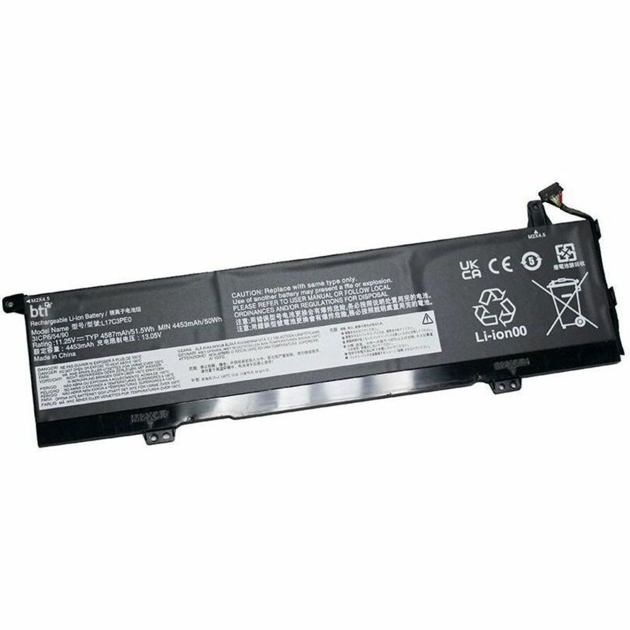 BTI L17C3PE0-BTI 3-CELL 11.25V LI-ION BATTERY FOR LENOVO YOGA 730-15IKB, YOGA 73