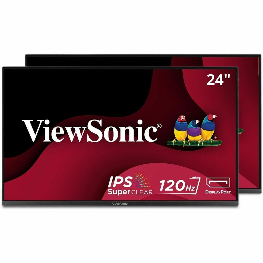 24IN 1080P IPS DUAL PACK HEAD-ONLY MONITORS WITH VARIABLE REFRESH RATE, HDMI, DP