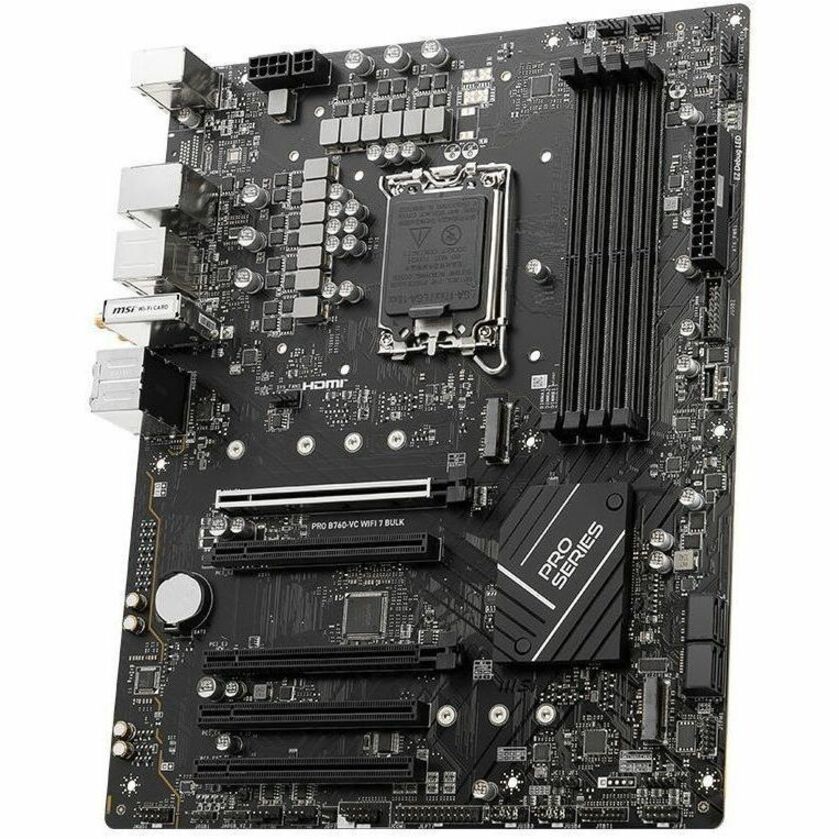 MSI PRO B760 WIFI7 DDR5 ATX MOTHERBOARD BLACK BULK