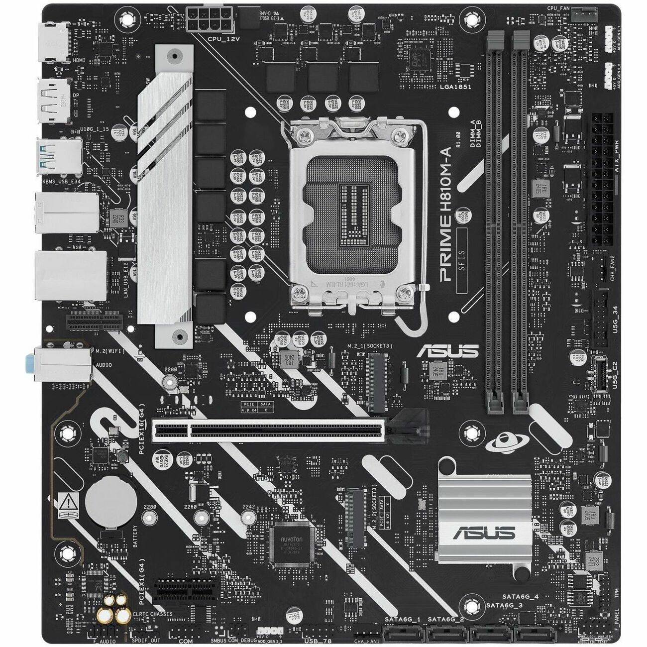 ASUS PRIME H810M-A-CSM INTEL ULTRA SERIE