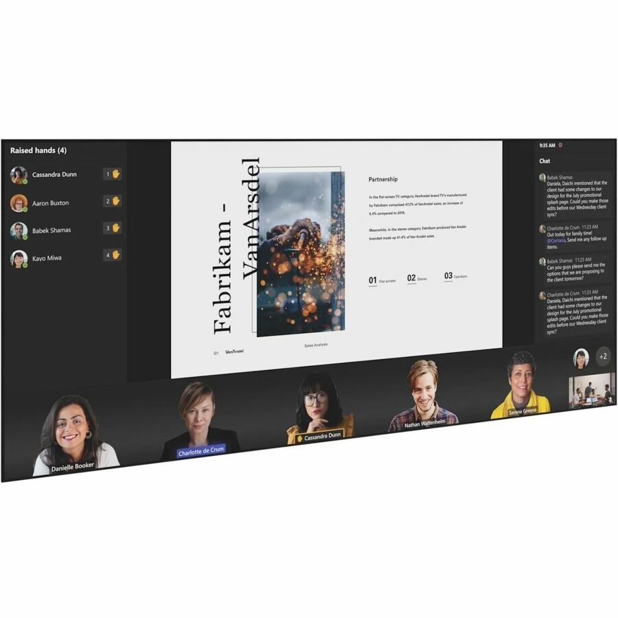 DA-LITE PARALLAX THIN 152IN SCREEN