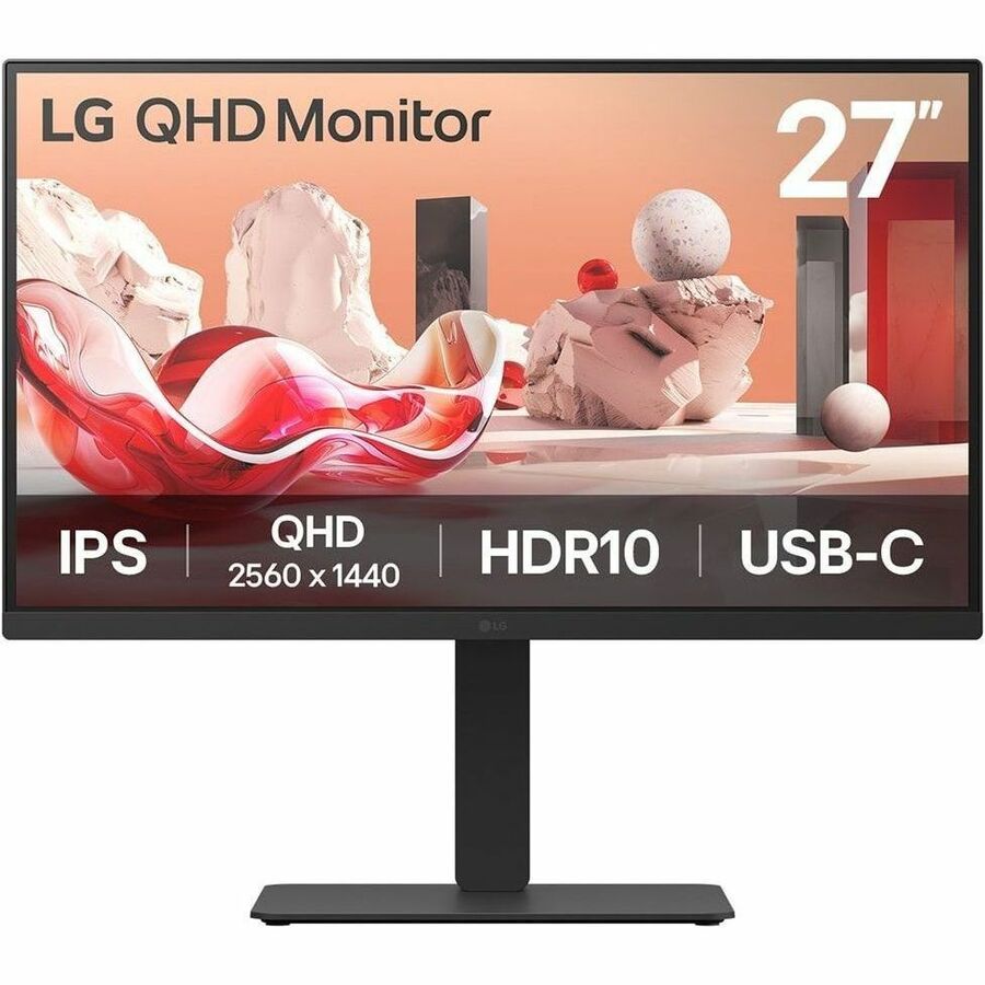 LG MN 27BA75QB-B 27 IPS QHD 2560x1440 5ms 100Hz HDMI DP USB-C Speaker Retail