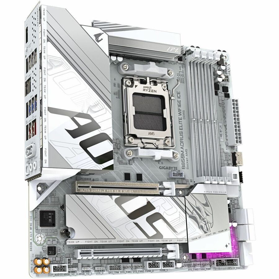 B850M AORUS ELITE WIFI6E ICE