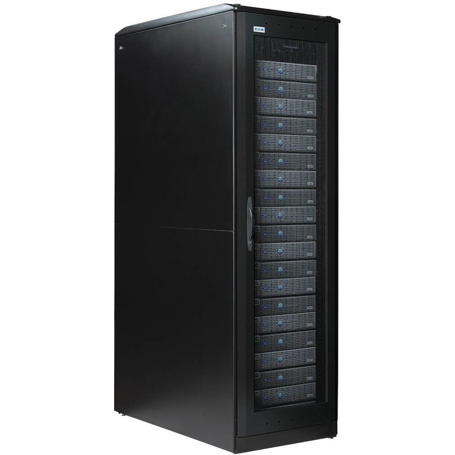 EATON PARAMOUNT 48U SERVER RACK ENCLOSURE - 42 IN. DEPTH, DOORS INCLUDED, NO SID