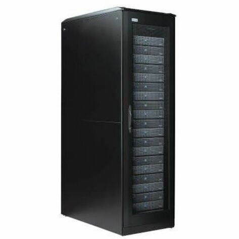 EATON S RACK 48UX24 INCH X48 INCH FRAME, TOP, RAIL, BLACK