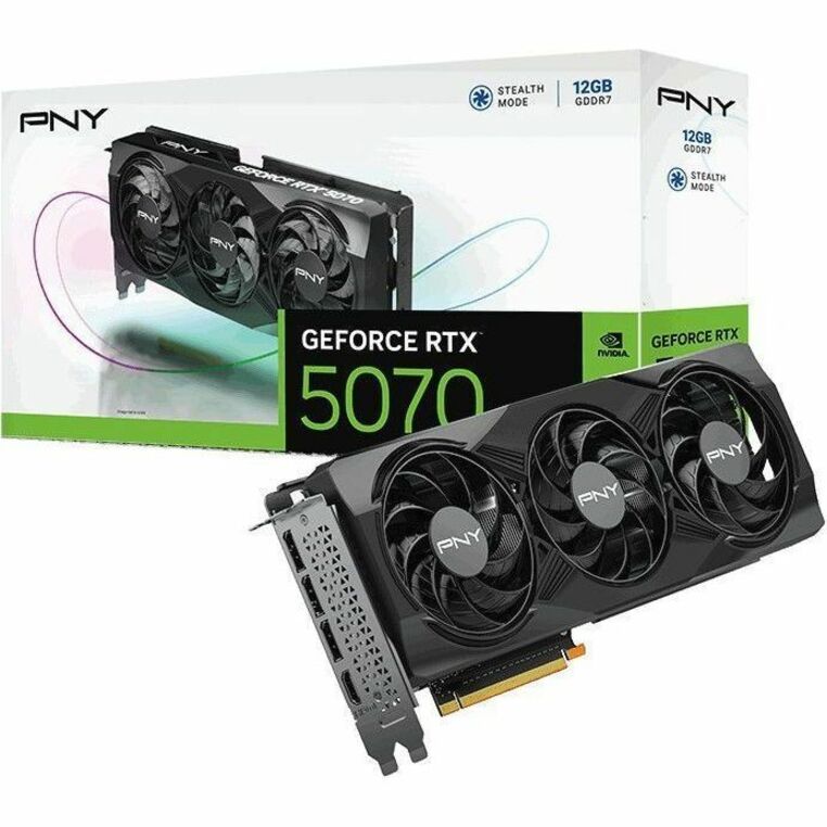 PNY GEFORCE RTX 5070 12GB TRIPLE FAN BLACKWELL 2.51GHZ