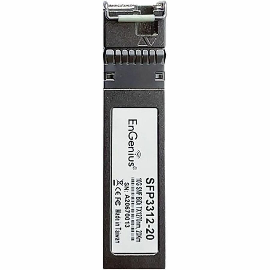 ENGENIUS SFP3312-20A TRANSCEIVERS OFFER 10 GBPS OVER DUPLEX FIBER, UP TO 20 KM,