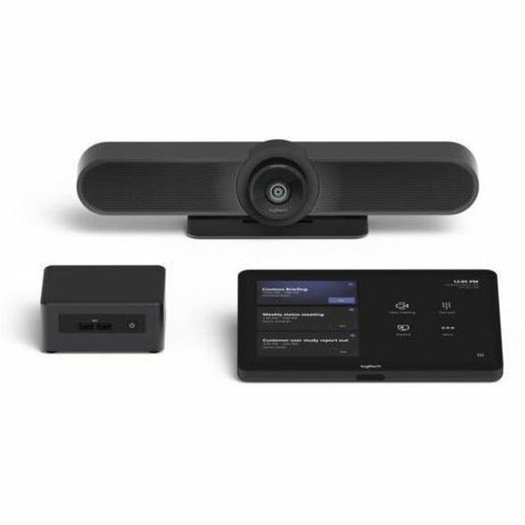 LOGITECH SMALL ROOM WITH TAP + MEETUP + ASUS NUC FOR MICROSOFT TEAMS ROOMS