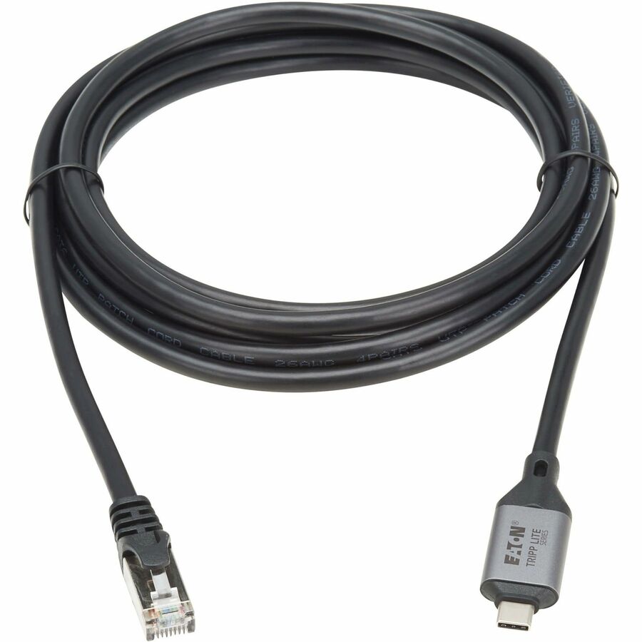 TRIPP LITE SERIES USB-C TO RJ45 GIGABIT ETHERNET CABLE (M/M) - USB 3.2 GEN 1, 5M