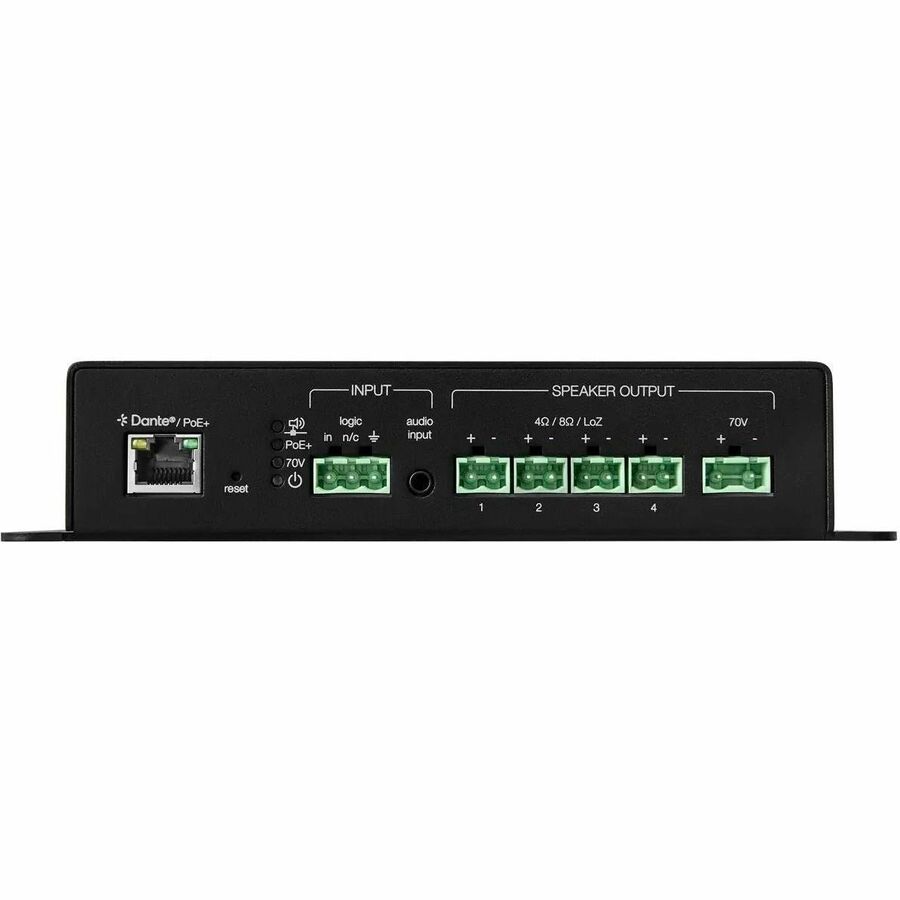 NETWORKED DANTE LOW IMP/70V POE+ AMP