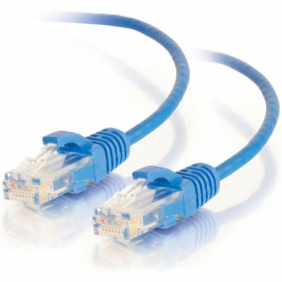 8IN/0.20M CAT6 UTP 28AWG BLUE