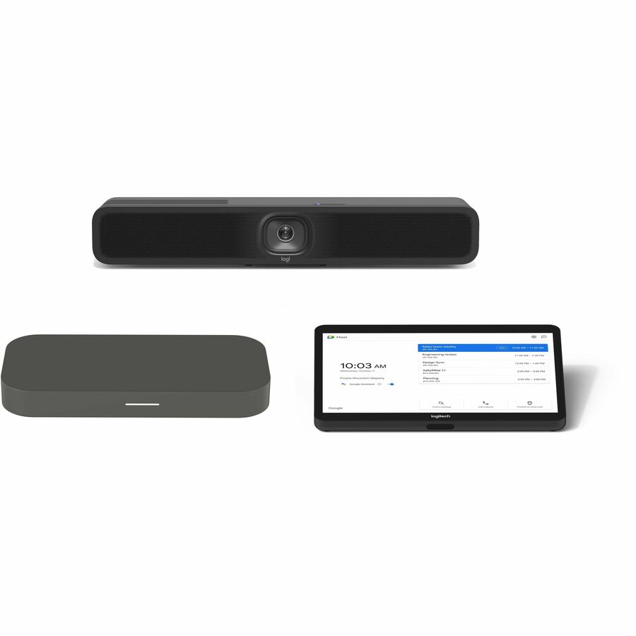 LOGITECH MEETUP 2 + TAP + MEET COMPUTE FOR GOOGLE MEET ROOMS