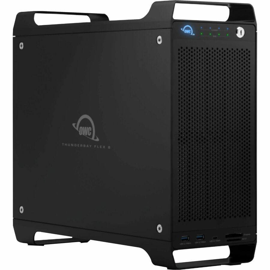 OWC THUNDERBAY FLEX 8 18TB (4X500GB NVME, 4X4TB HDD) STORAGE/DOCK/PCIE EXPANSION