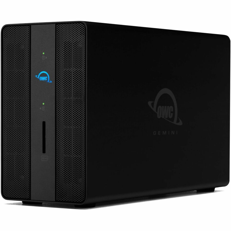 OWC GEMINI 48TB THUNDERBOLT 40GB/S DOCK AND DUAL-DRIVE RAID STORAGE SOLUTION - U