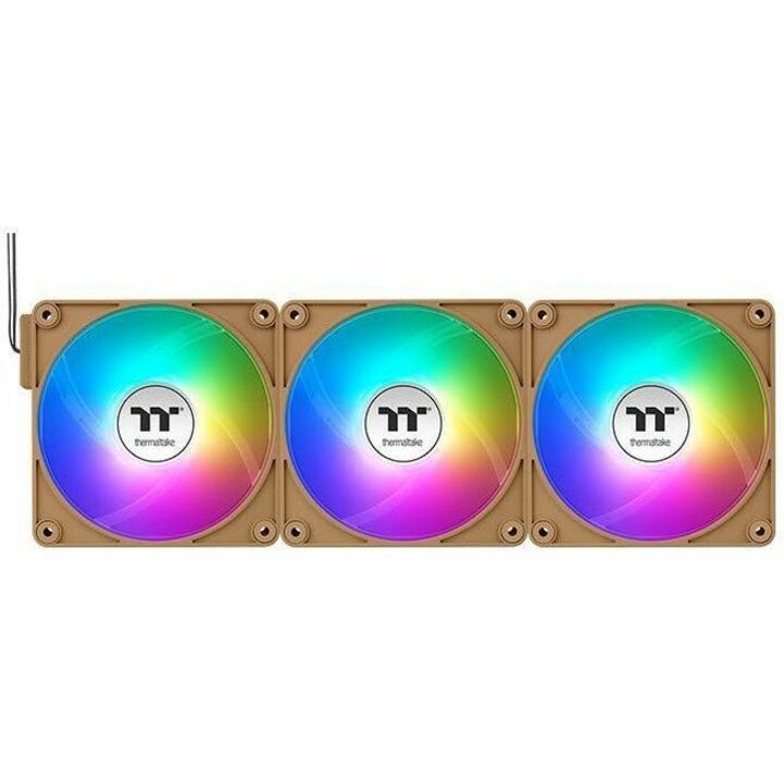 THERMALTAKE CT120 EX ARGB SYNC PC COOLING FAN (3-FAN PACK) - GRAVEL SAND