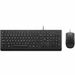 Lenovo Essential Wired Combo Productivity French Keyboard and Mouse Combo, ISO Layout, Productivity Keyboard, Productivity Mous