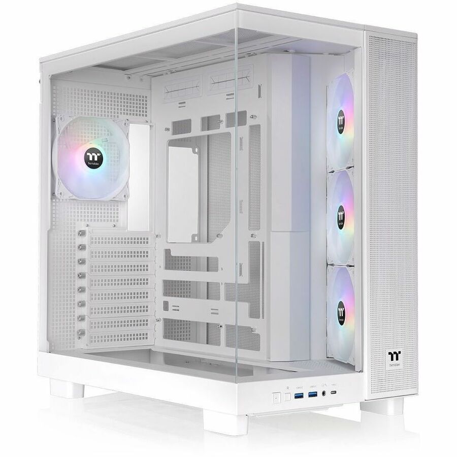 THERMALTAKE VIEW 380 XL TG ARGB MID TOWER CHASSIS - SNOW