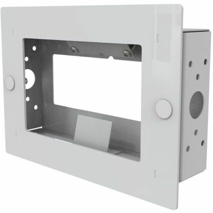 NEAT PAD WALL MOUNT - STEEL - GLOSS WHITE FINISH - ENHANCED SECURITY; SEAMLESS I
