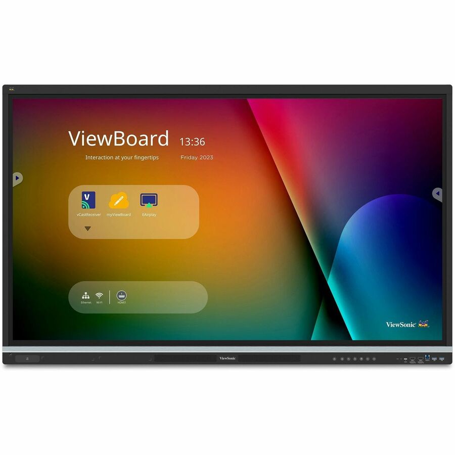 55IN VIEWBOARD 4K INTERACTIVE FLAT PANEL, 3840 X 2160 RESOLUTION