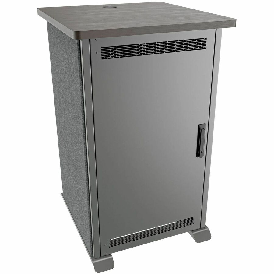 FM,RACK,20RU,27D,A3,GR,CG,SOLID DOOR