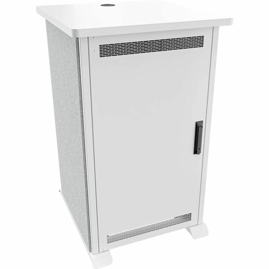 FM,RACK,20RU,27D,D8,LW,SG,SOLID DOOR