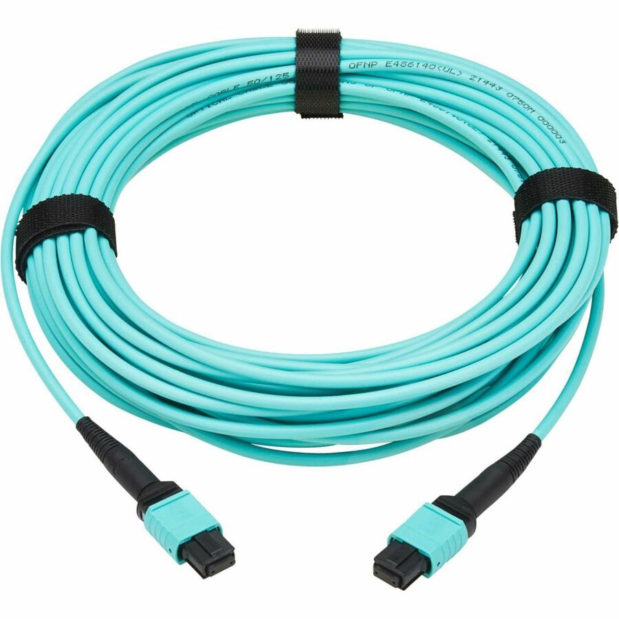 TRIPP LITE SERIES 40/100/400G MMF 50/125 OM3 FIBER OPTIC CABLE 8F MPO/MPO-PC F/F