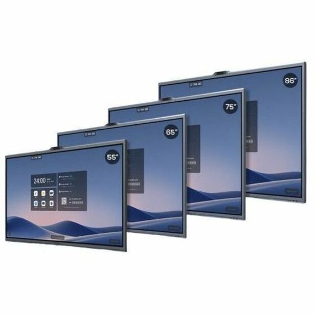 MAXHUB XBOARD V7 SERIES 65IN FOR MICROSOFT TEAMS ROOMS, 4K TOUCH DISPLAY, TRIPLE