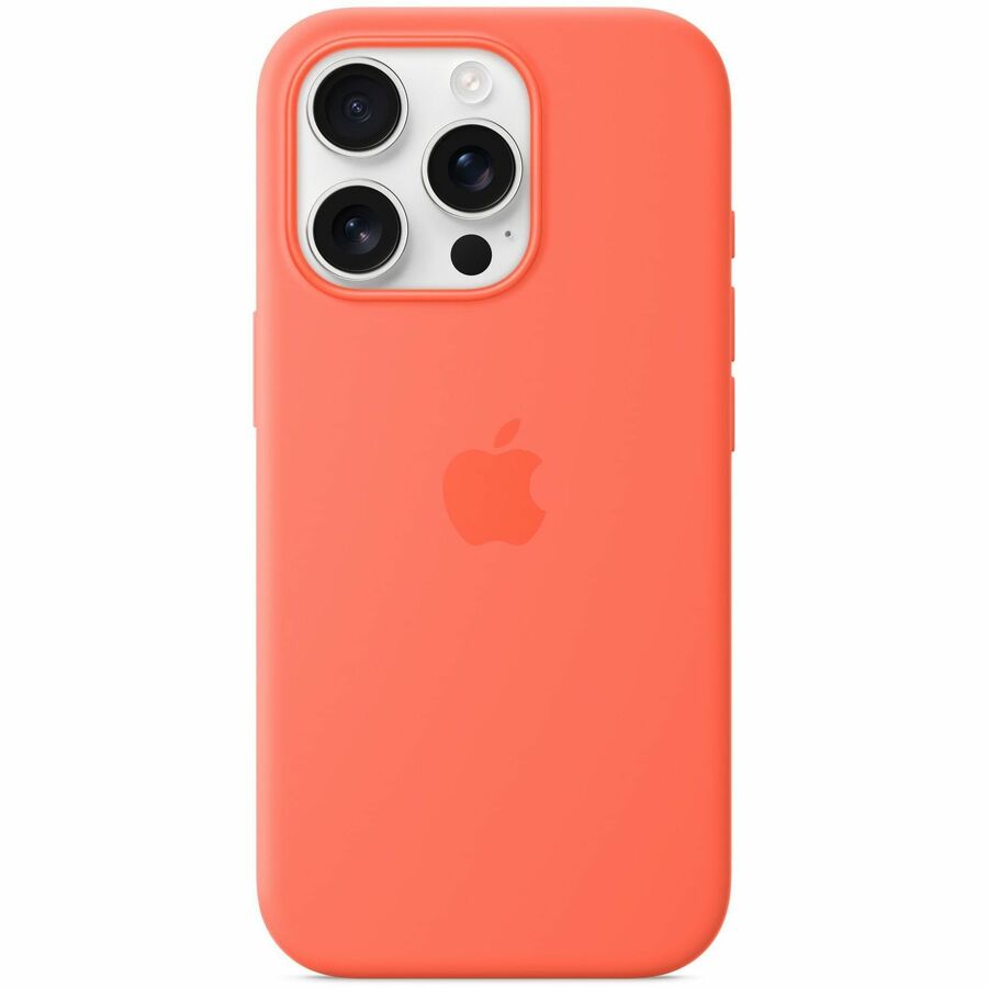 IPHONE 16 PRO SILICONE CASE WITH MAGSAFE - TANGERINE