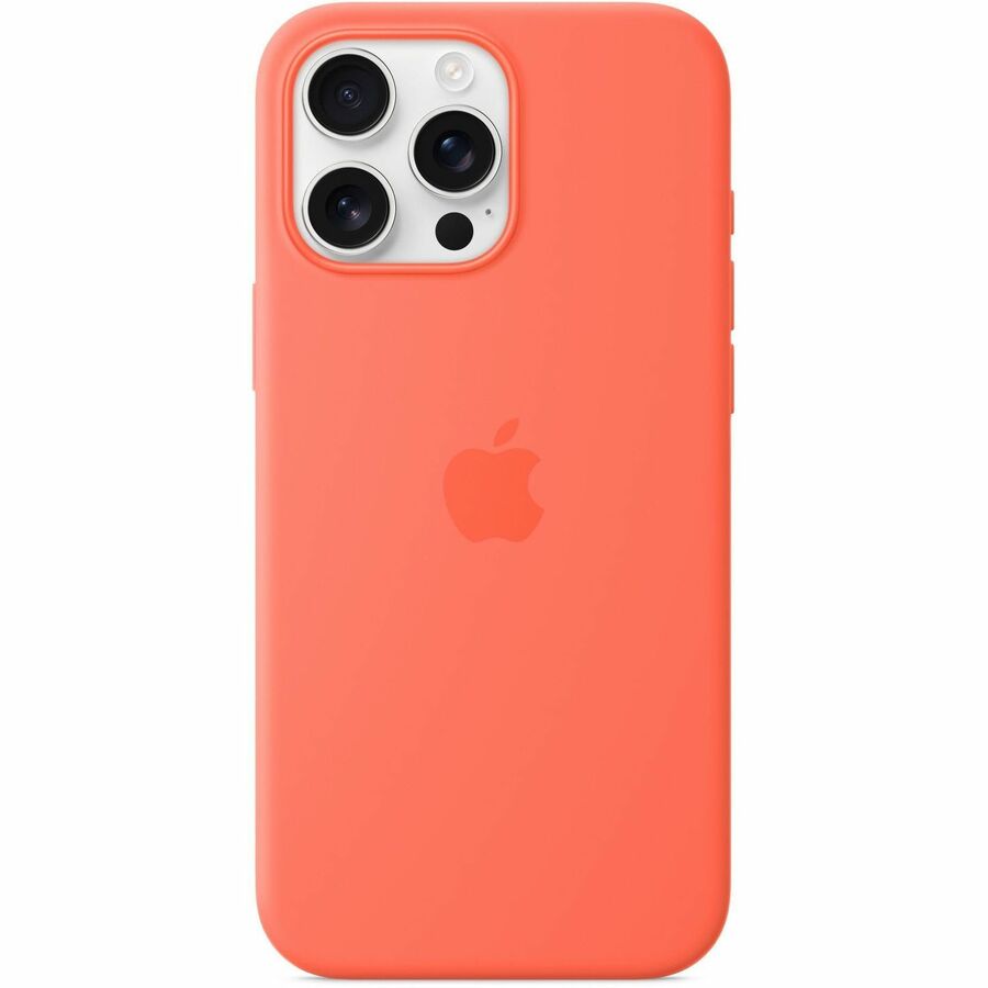 IPHONE 16 PRO MAX SILICONE CASE WITH MAGSAFE - TANGERINE
