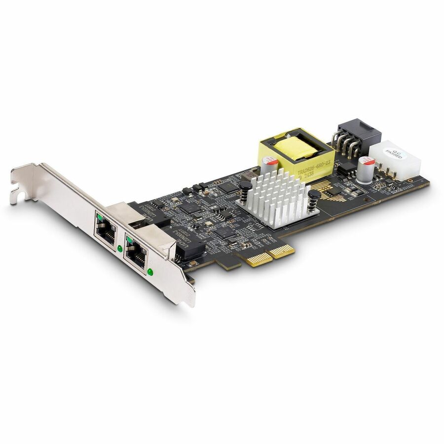 2-PORT 2.5GBPS NBASE-T POE NETWORK CARD, DUAL INTEL I225-V, 802.3AF/AT POE+ MULT